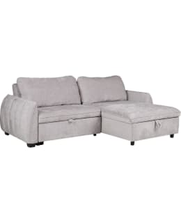HOME4YOU CLOUD 28697 L-GREY CORNER SOFA Main Image
