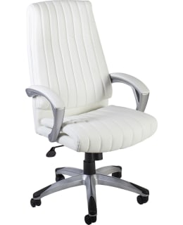 HOME4YOU ELEGANT VALKOINEN TYÖTUOLI Main Image