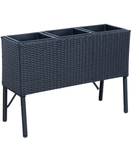 HOME4YOU WICKER 35127 MUSTA K-LAATIKKO Main Image