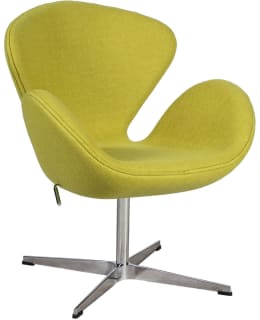 HOME4YOU SWAN KELTAINEN NOJATUOLI Main Image