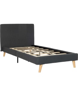 HOME4YOU JUNO 90X200 GREY BED Main Image
