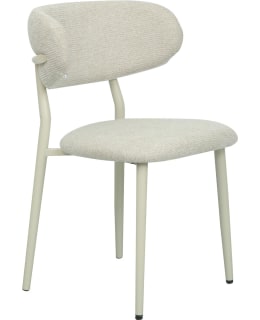 HOME4YOU KYOMI 40947 WHITE 2PCS CHAIR Main Image