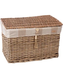 HOME4YOU WILLI STRIPE 61063 BEI BASKET Main Image
