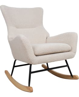 HOME4YOU ROMY 65426 BEIGE ROCKING CHAIR Main Image