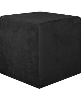 HOME4YOU LYN 78089 BLACK OTTOMAN Main Image