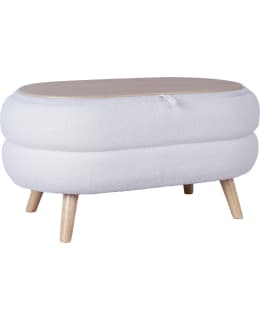 HOME4YOU 88571 STORAGE OTTOMAN TABLE Main Image