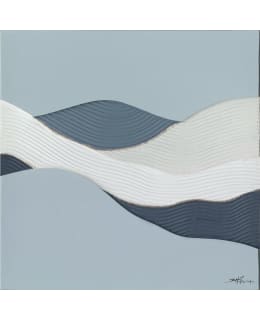 HOME4YOU 88623 BLUE 100X100 PAINTING Main Image