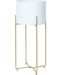 HOME4YOU DEIA L 88700 GOLD FLOWER STAND Main Image