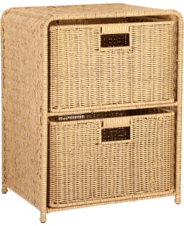 HOME4YOU BASILE 88921 2-BASKET SHELF Main Image