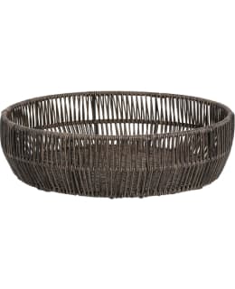 HOME4YOU BASILE 88936 BROWN 2PCS BASKET Main Image