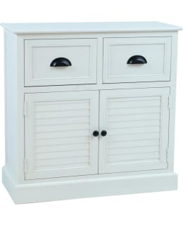 HOME4YOU MELDON CABINET 89137 WHITE Main Image