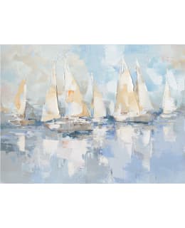 HOME4YOU 89335 BLUE 120X90 PAINTING Main Image