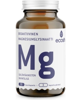 ECOSH MAGNESIUMGLYSINAATTI 90KAPS R.LISÄ Main Image
