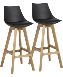 HOME4YOU SONJA MUSTA 2KPL BAARIJAKKARAT Main Image