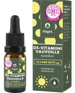 NÔGEL D3 BABIES 11UG 10ML RAV.LISÄ Main Image