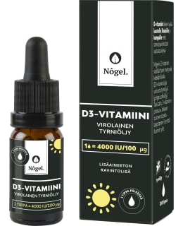 NÔGEL D3 100UG TYRNIÖLJY 10ML RAV.LISÄ Main Image