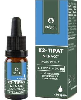 NOGEL K2-TIPAT MENAQ7 10 ML RAV.LISÄ Main Image