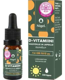 NOGEL D-VITAMIINI VAUVOILLE 2µg RAV.LISÄ Main Image