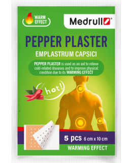 MEDRULL PEPPER PLASTER 6X10 CM 5 PCS Main Image