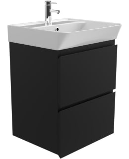 Stocksund Crea CR45M 45 cm matta musta allaskaappi Main Image