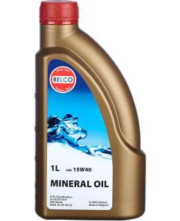 BELCO 15W-40 1L MOOTTORIÖLJY Main Image