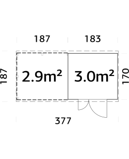 PALMAKO LEIF 3,0+2,9 M2 PIHAVAJA Main Image