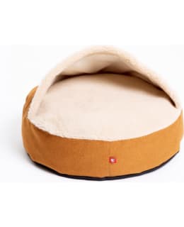 NUFNUF CARAMEL 55CM DOG CAVE BED Main Image