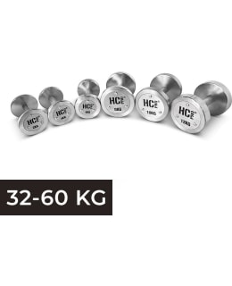 HC PRO HARD CHROME DUMBBELLS SET 32-60KG Main Image