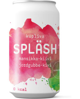 SPLÄSH Mansikka-Kiivi 330ml hiilihapotettu vesi Main Image