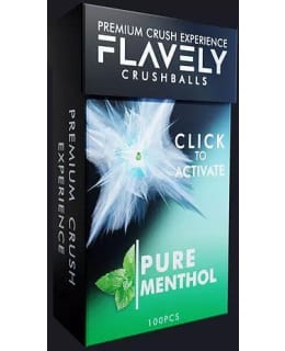 Flavely Pure Menthol 100 kpl makupallot Main Image