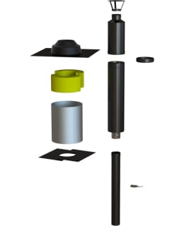 HEATUP 2,5M 115MM MUSTA PIIPPUPAKETTI Main Image