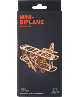 UGEARS MINI-BIPLANE PIENOISMALLI Main Image
