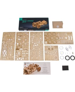 UGEARS THREE-WHEELER UGR-S PIENOISMALLI Main Image