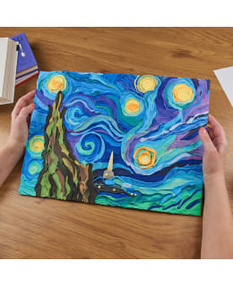 OKTOCLAY STARRY NIGHT 3D-MAALAUS Main Image