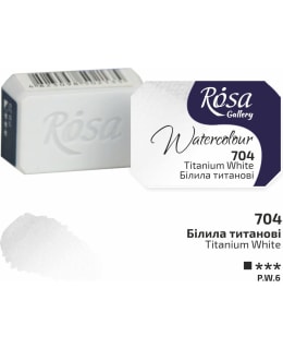 ROSA 1/1 704/ TIT.WHITE AKVARELLINAPPI Main Image