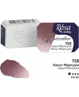 ROSA 1/1 758/ CAPUT MORTUUM AQUARELLE Main Image