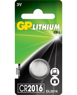 GP LITHIUM CR2016 NAPPIPARISTO Main Image