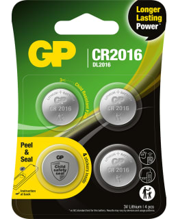 GP LITHIUM CR2016 4KPL NAPPIPARISTO Main Image