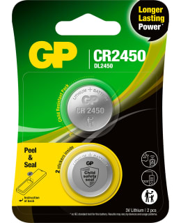 GP LITHIUM CR2450 2KPL NAPPIPARISTO Main Image