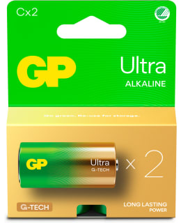 GP ULTRA ALKALINE C/LR14 2KPL PARISTO Main Image