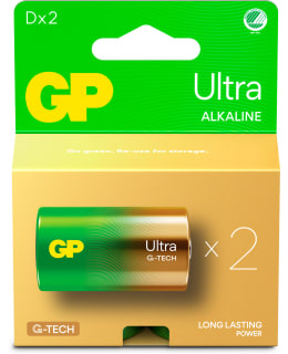 GP ULTRA ALKALINE D/LR20 2KPL PARISTO Main Image