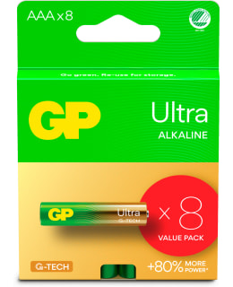 GP ULTRA ALKALINE AAA/LR03 8KPL PARISTO Main Image