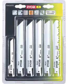 RYOBI RAK06RB 6-OS PUUKKOSAHANTERÄSARJA Main Image