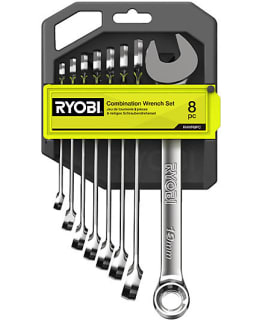 Ryobi RHWR8PC 8-osainen kiintolenkkiavainsarja Main Image