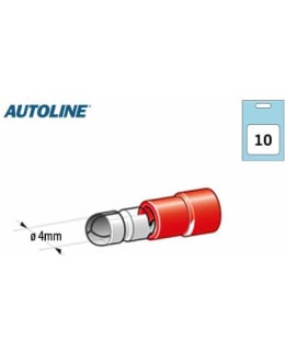 AL 4MM 10KPL PUNAINEN UROS PYÖRÖLIITIN Main Image