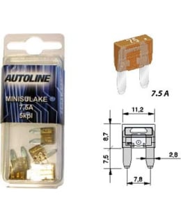 AL GM MINI 7,5A 5KPL SULAKE Main Image