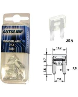 AL GM MINI 25A 5KPL SULAKE Main Image