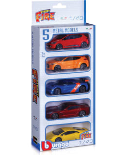 BBURAGO 1:43 5 KPL STREET PIKKUAUTO Main Image