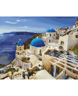 DD SANTORINI BLUE TIMANTTITYÖ Main Image