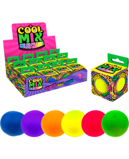 COOL MIX VÄRIÄ VAIHTAVA 7CM STRESSIPALLO Main Image